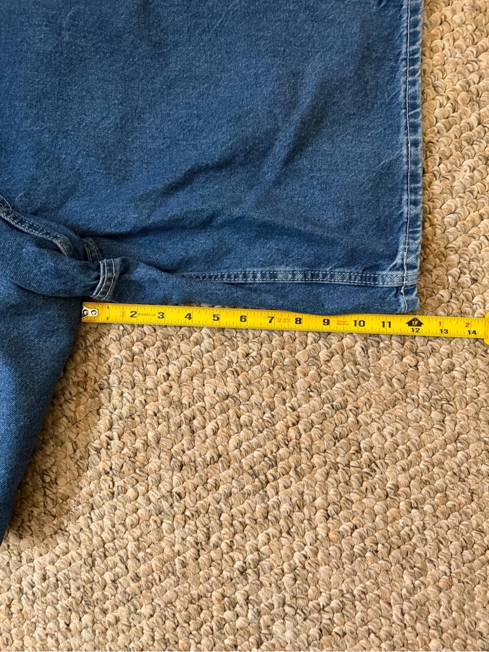 Stanley Men’s Dark Blue Relaxed Denim Shorts